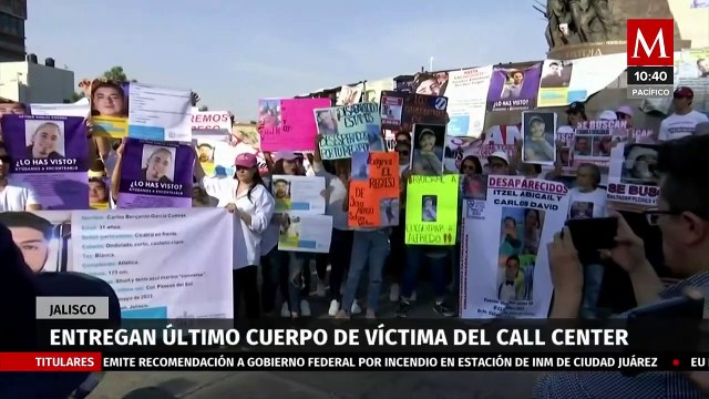 Culmina entrega de cuerpos de los jóvenes fallecidos tras el caso del call center en Zapopan