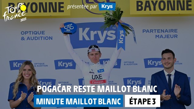 Krys White Jersey Minute - Stage 3 - Tour de France 2023