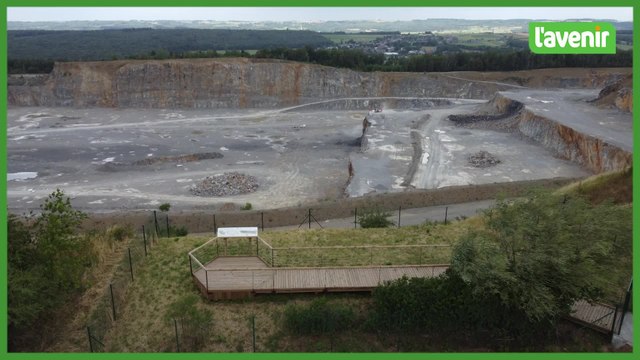 Projets d'extension pour la carrière de la Boverie, à jemelle