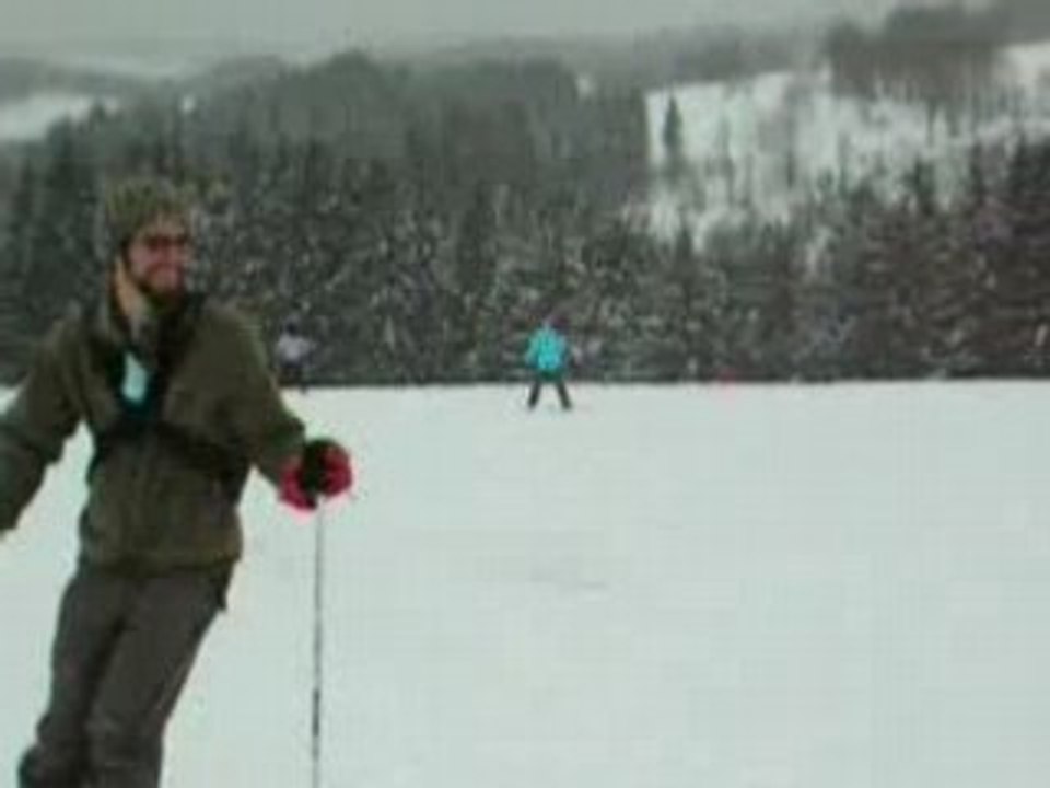3 skieurs, 3 styles .. toujours très classe biensur!