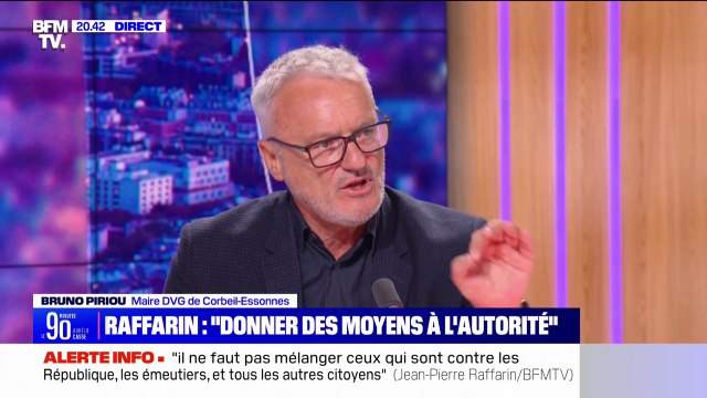 Émeutes: Il y a quelque chose d'assez insupportable dans le fait de stigmatiser les parents , pour Bruno Piriou (maire divers gauche de Corbeil-Essonnes)