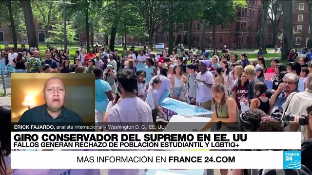Erick Fajardo: 'La Corte Suprema de Estados Unidos falla en función de la jurisprudencia'