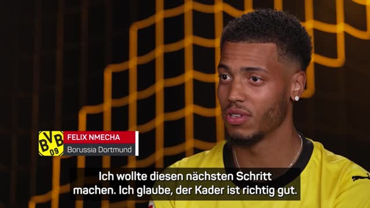 Nmecha: 'War von Beginn an ein gutes Gefühl'