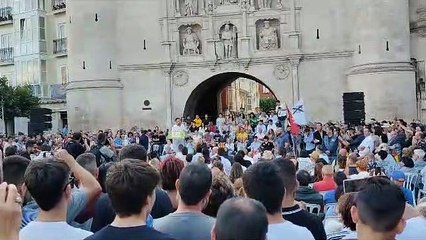 Abascal arropa a los candidatos de Vox al Congreso y al Senado