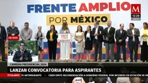 Frente Amplio por México presenta requisitos que deben cumplir los aspirantes rumbo al 2024