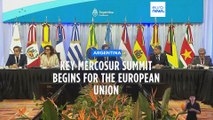 South American trade bloc Mercosur holds summit for EU trade deal