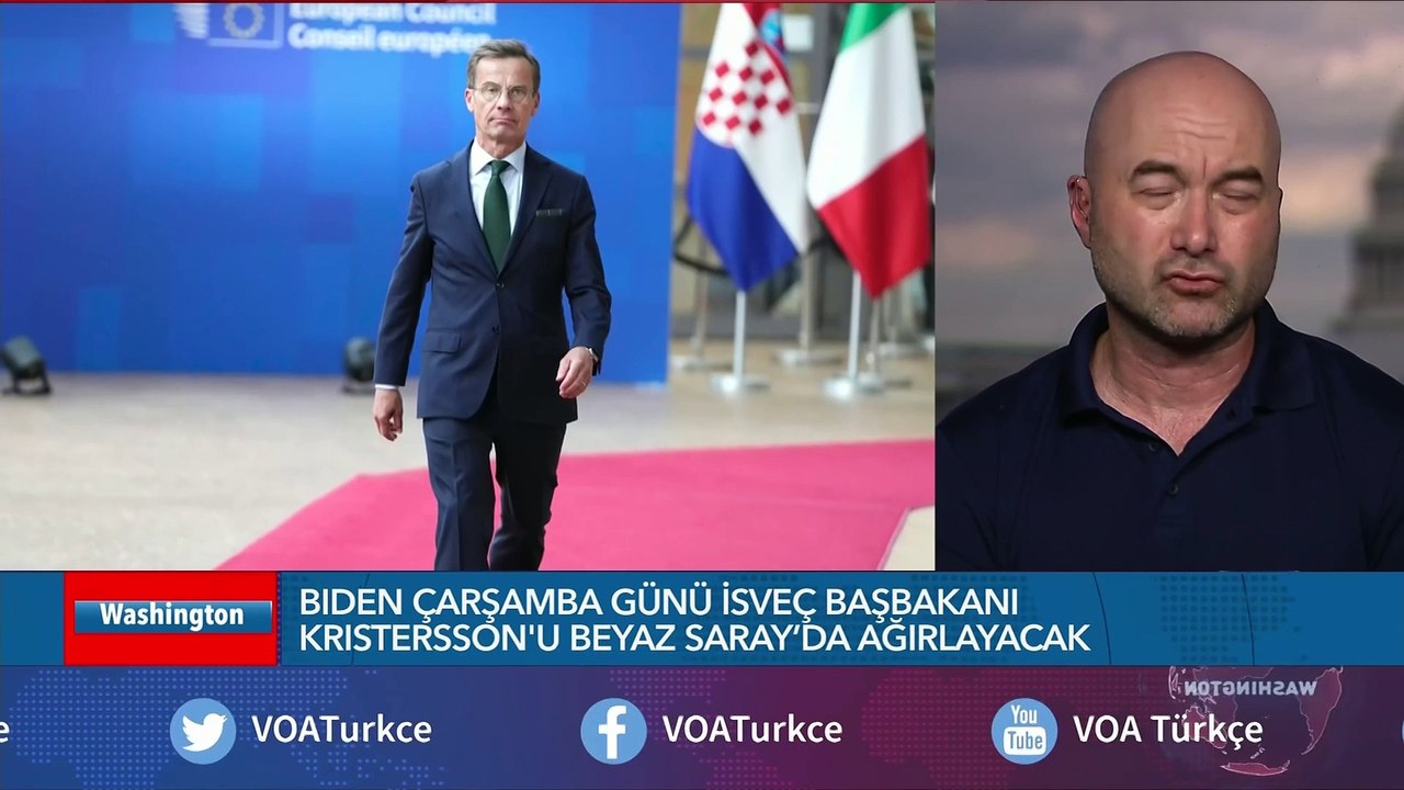 İsveç Başbakanı Washington'a geliyor