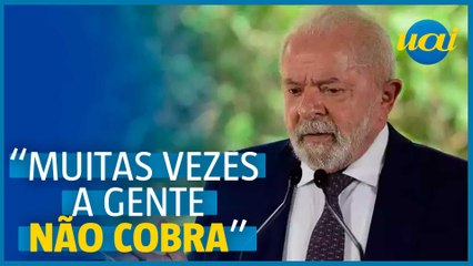 Tải video: Lula diz que a população precisa cobrar mais dos políticos