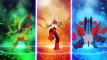 Tráiler de dibujos animados para Pokémon Rubí Omega y Pokémon Zafiro Alfa