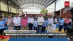 Rutilio Escandón inauguró el domo y la cancha de escuela primaria en Chiapas
