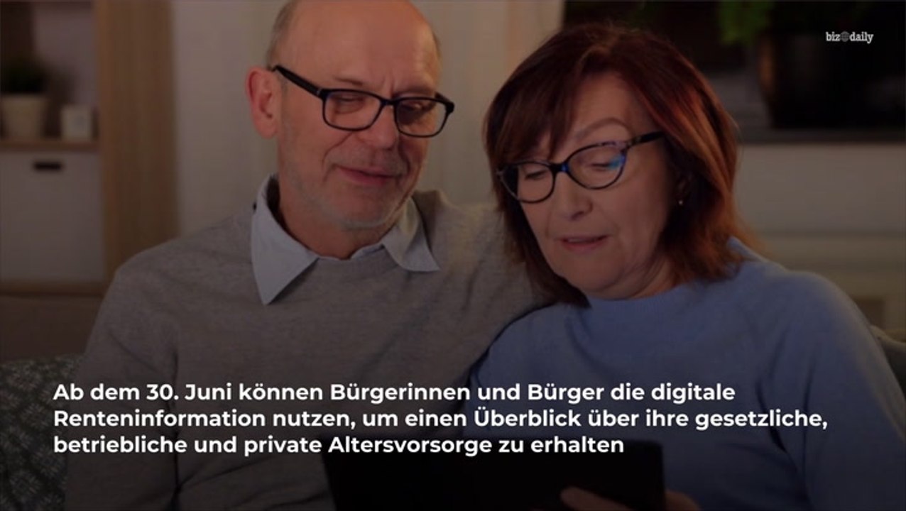 Renteninformation digital abrufen? So geht's!