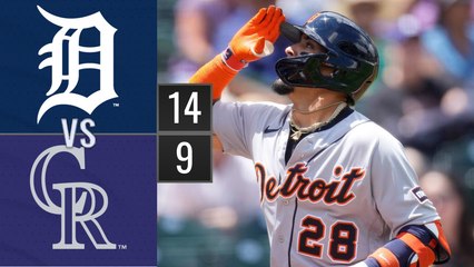 Resumen Tigres de Detroit vs Rockies de Colorado | MLB 02-07-2023