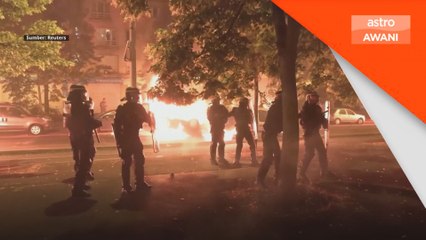 Keganasan masih berlaku, rusuhan makin reda di Perancis