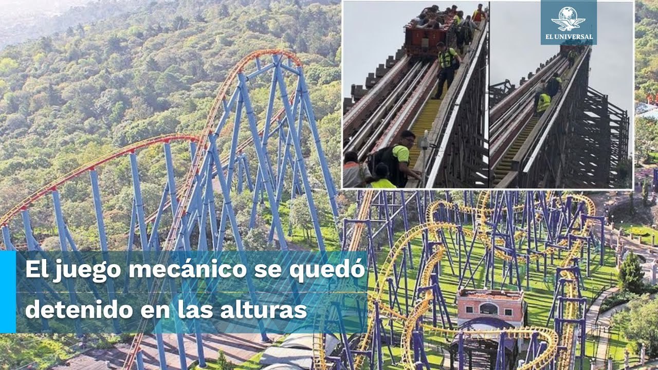 Esto dijo Six Flags sobre el juego “Medusa” donde usuarios se quedaron atrapados
