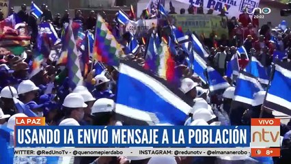 Usando inteligencia artificial Camacho envió mensaje a la población