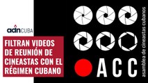 FILTRAN VIDEOS DE REUNIÓN DE CINEASTAS CON EL RÉGIMEN CUBANO