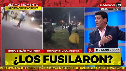 Se filtró un video en el que se ve al juez y a los ladrones muertos instantes después del tiroteo