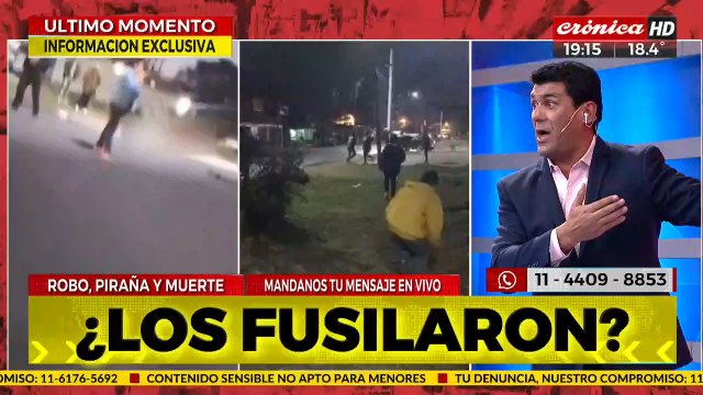 Se filtró un video en el que se ve al juez y a los ladrones muertos instantes después del tiroteo