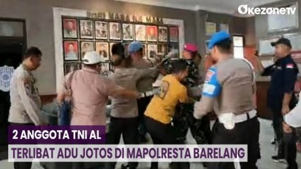 Скачать видео: Detik-Detik 2 Anggota TNI AL Terlibat Adu Jotos di Mapolresta Barelang, Ini Pemicunya