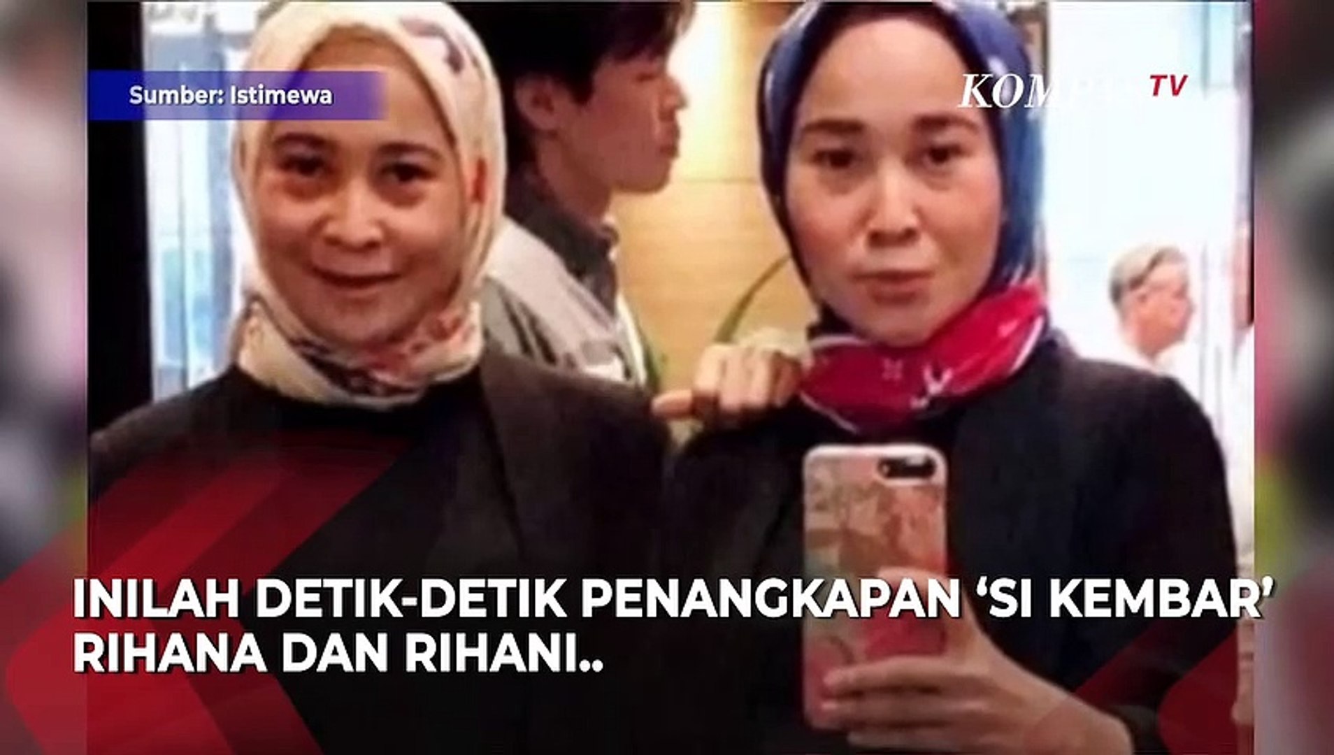 ⁣Detik-Detik Penangkapan Si Kembar Rihana Rihani Penipu iPhone Modus Pre Order