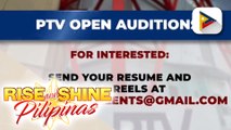 PTV, magsasagawa ng Open Auditions para sa mga nais maging reporter, host, at content creator