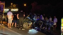 Erdek'te iki otomobil kafa kafaya çarpıştı: 1 ölü