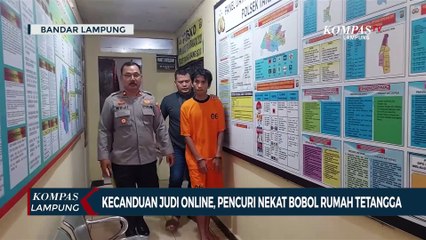 Kecanduan Judi Online, Pencuri Nekat Bobol Rumah Tetangga