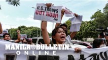 Protesters storm US Embassy on the 69th anniversary of Philippine-American Friendship