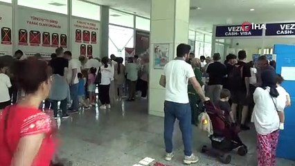 Sınır kapısında bir rekor kırıldı