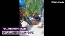 Nekat Jambret Emak-Emak Pakai Motor Dinas, Adik Kades di Tuban Ditangkap Polisi