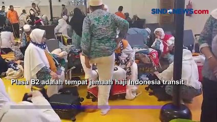 Suasana Plasa B2 Bandara King Abdulaziz, Tempat Barang Bawaan Jemaah Haji Terpaksa Ditinggalkan