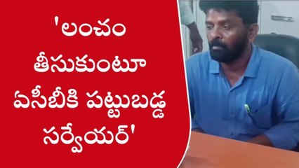 రాజాం: లంచం తీసుకుంటూ ఏసీబీకి పట్టుబడ్డ సర్వేయర్