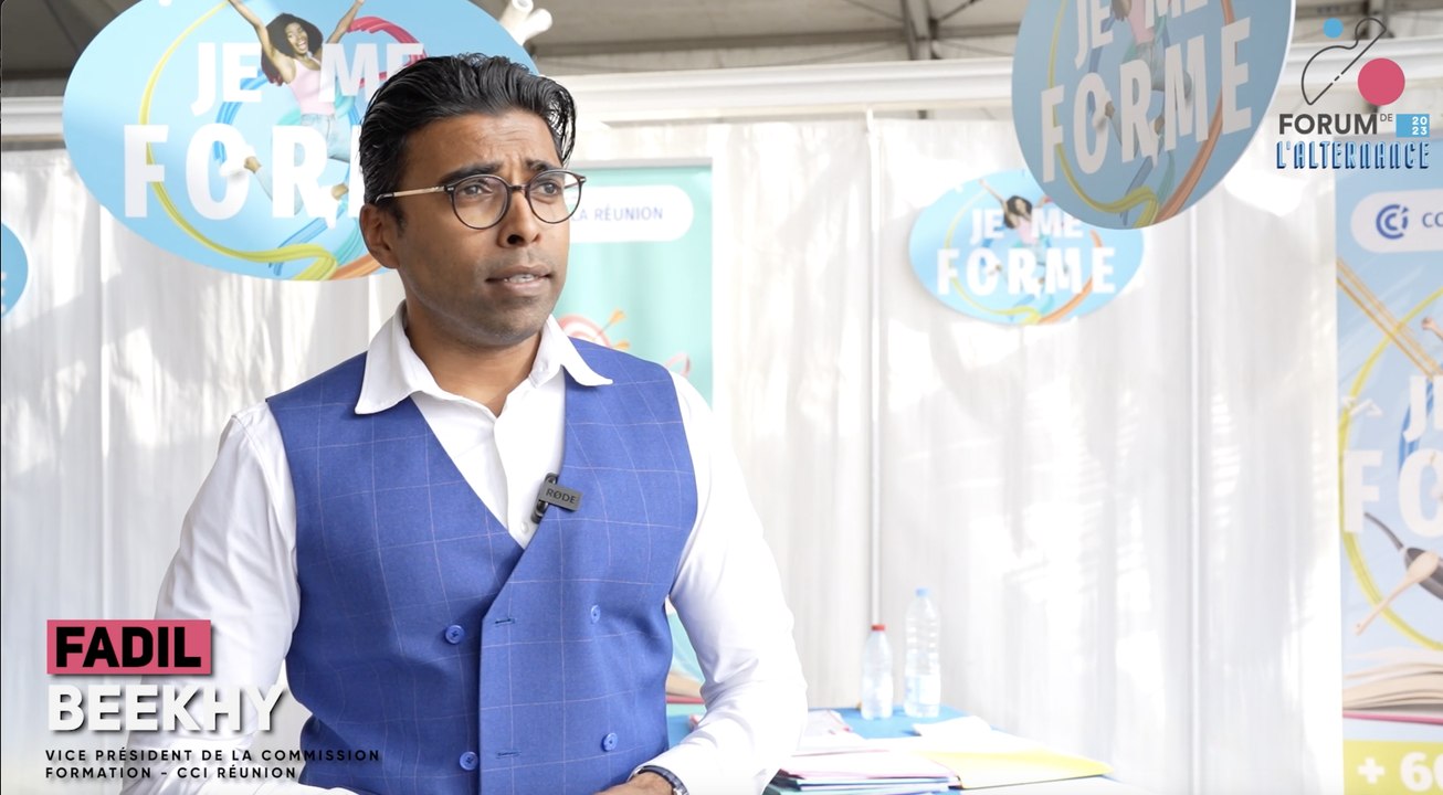 Forum de l'alternance : interview avec la CCI Réunion
