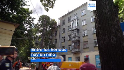 Al menos dos muertos en un ataque con drones rusos en Ucrania