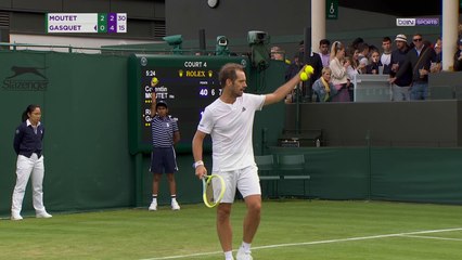 Richard Gasquet disjoncte et insulte le coach de Corentin Moutet