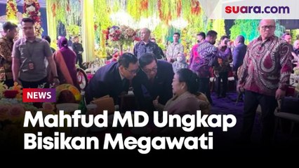 Tak Bicara Seputar Pilpres, Mahfud MD Ungkap Bisikan Megawati saat Acara Resepsi Pernikahan