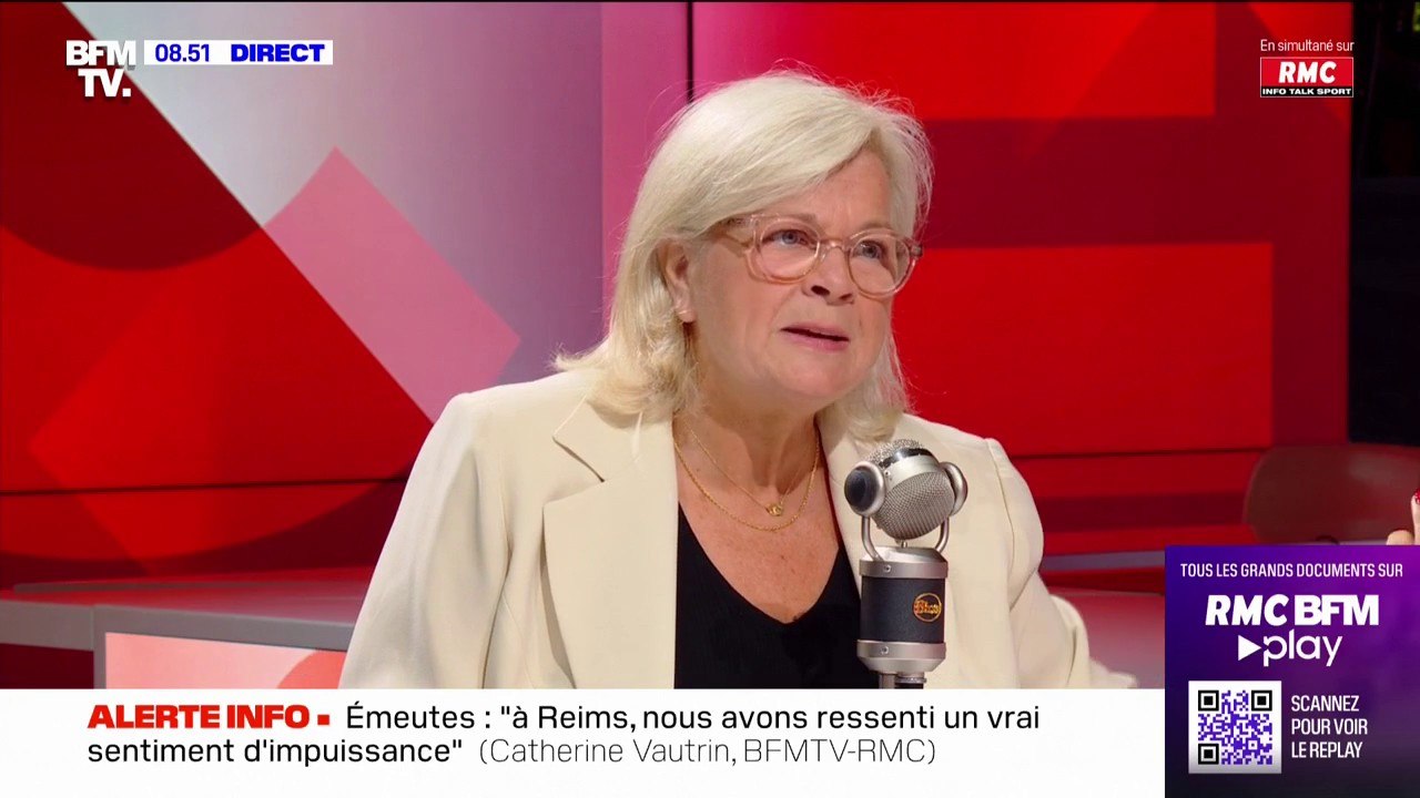 Catherine Vautrin: "Il faut qu'on arrête de raconter qu'il y a des monceaux d'argent public" dans les quartiers prioritaires