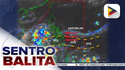 Download Video: ITCZ, nakaaapekto sa Mindanao; Easterlies, patuloy na umiiral sa Eastern Visayas