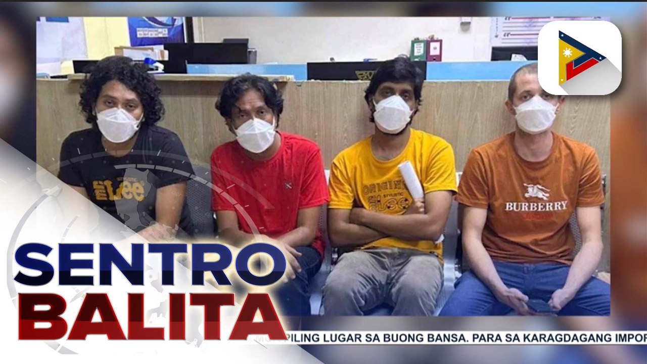 Apat na foreign nationals na nambastos sa watawat ng Pilipinas sa Cavite, ipade-deport na ng Bureau of Immigration