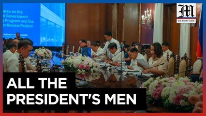 Marcos presides over Cabinet meeting