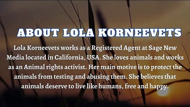 Lola Korneevets Shares 5 Tips for Eco-Friendly Living to Save the Environment and Wildlife