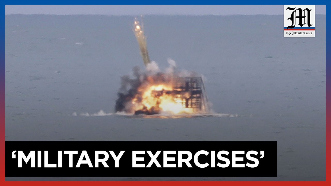 Taiwan conducts missile live-firing test