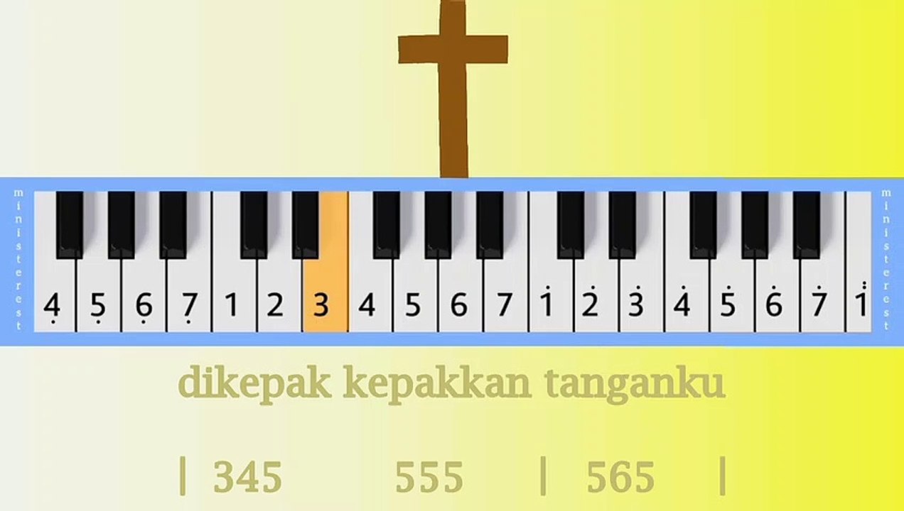 DIKEPAK-KEPAKKAN TANGANKU: PIANIKA ❲MELODICA❳ TUTORIAL | LAGU ROHANI