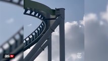 Crack in roller-coaster forces amusement park to shut down the ride in North Carolina