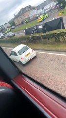 Calder Road closed after pedestrian struck by car in Edinburgh