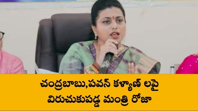 పవన్ ఇరిటేషన్ స్టార్.. బాబు ఇమిటేషన్ స్టార్ ..పంచ్ లు పేల్చిన రోజా