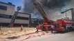 Gaziantep'te sanayi bölgesinde fabrika yangını