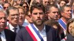 Hundreds march with French mayor whose house was attacked during riots