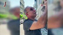 İstanbul'da ev sahibiyle karşılaşan hırsızın kaçışı