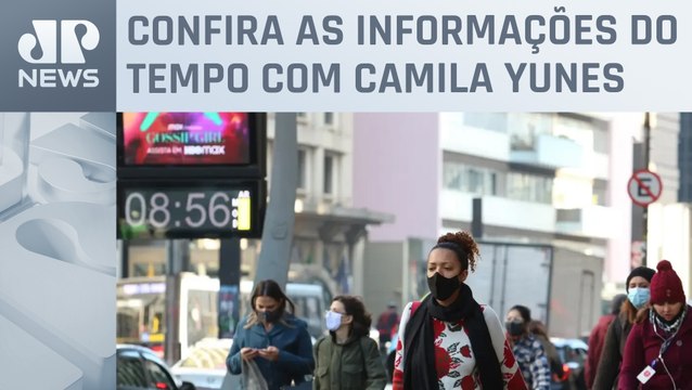 Capitais do Sudeste têm madrugada gelada | Previsão do Tempo